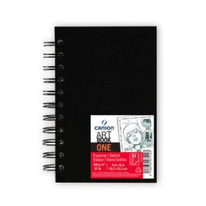 Kołoszkicownik Canson Art Book One ~A6/80/100g